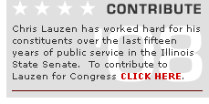 Contribute to Chris Lauzen's Run for Congress