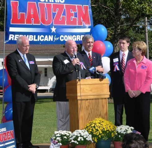 Dick Hawks introduces State Senator John Millner.